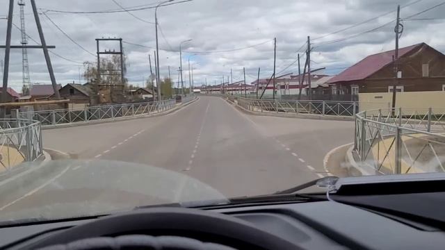 Москва - Мирный. 11 часть. Дорога Якутск - Мирный. Переправы. Дальнобой в Якутию на Газоне Некст смотреть онлайн