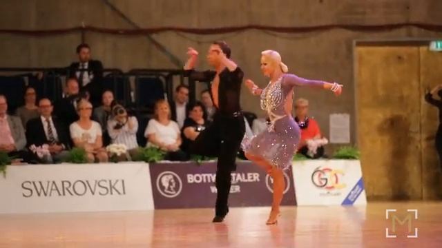 Dmitry Pugachev - Anastasia Selivanova | GOC 2017 Stuttgart - WDSF PD SGP LAT - solo J смотреть онлайн