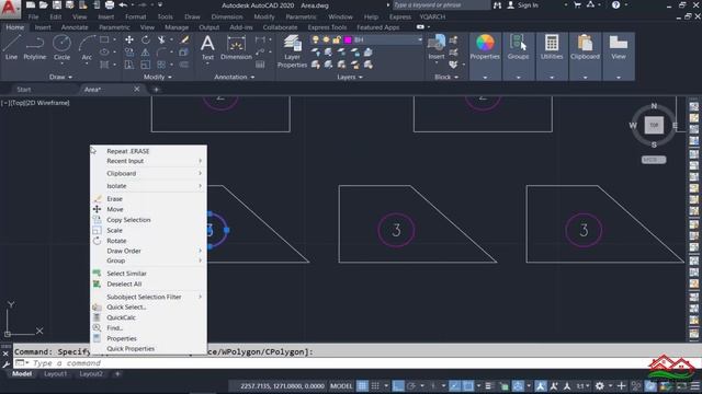 استخراج الترقيم .المساحات و الأطوال في جداول منظمة مع خصائص مفيدة (دورة تعليم YQArch) على AutoCAD смотреть онлайн