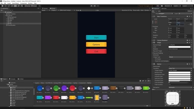 Unity Best Mobile UI Design - Easy Tutorial (2023) смотреть онлайн