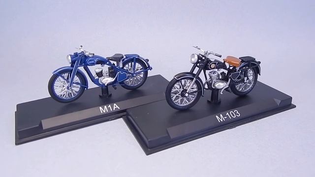 М-103 Минск "Наши Мотоциклы" Modimio | К-125 | DKW-125| Модель 1:24 |Минск М1А | Harley Davidson смотреть онлайн