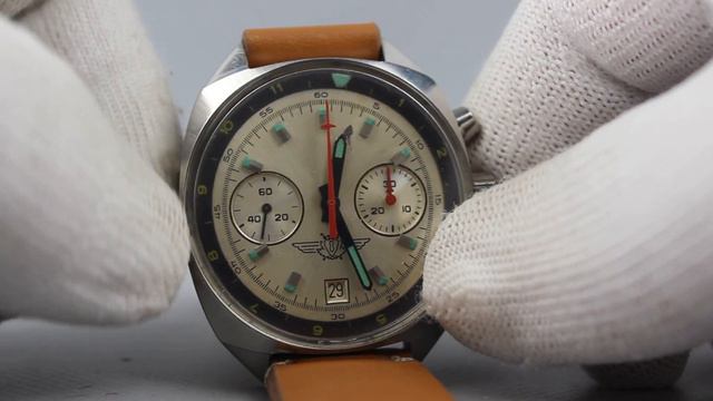 Watch Review Vintage Watch Chronograph Poljot 3133 Shturmanskie Navigator Aviator годинник zegar смотреть онлайн