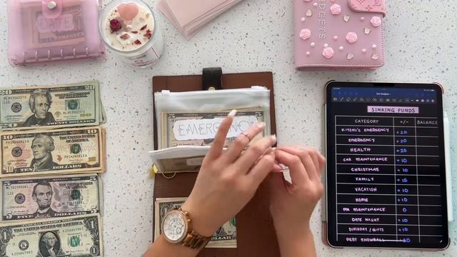 Cash Stuffing my paycheck| Pay#2 | #2024 | Dave Ramsey Inspired | Sinking Funds & Daily Cash #budge смотреть онлайн
