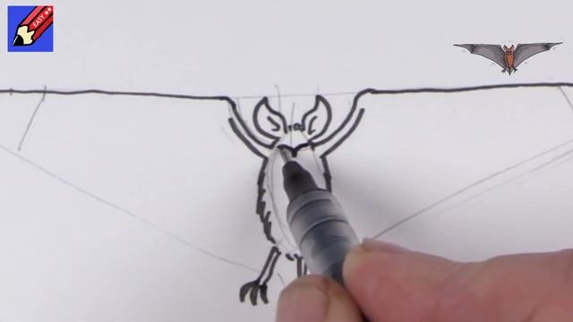How to Draw a Vampire Bat Real Easy смотреть онлайн