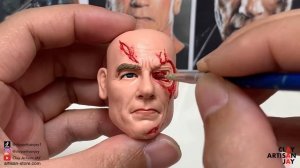 Terminator (Arnold Schwarzenegger) made from polymer clay, sculpturing process【Clay Artisan JAY】