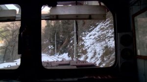 Путешествие на электропоезде "Кукушка" из Боржоми в Бакуриани