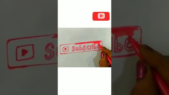 @catchyshorts3696 #how to draw you tube subscribe button #subscribe drawing #sketch pen art easy .. смотреть онлайн