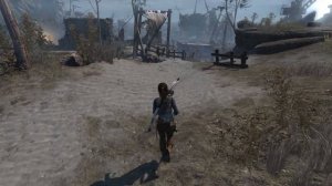 Tomb Raider (2013) на 100%. Берег печали. Собираем все артефакты, тайники и документы.