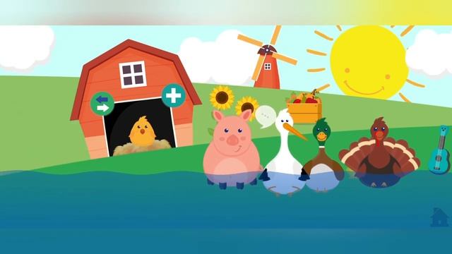 Учим животных в игре Animals and fruits #1 смотреть онлайн