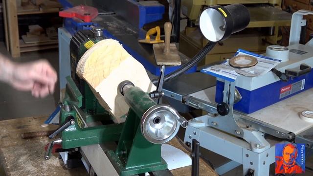 Ломаю токарный станок по дереву FABTEC DML 305. Крепкий зараза. смотреть онлайн
