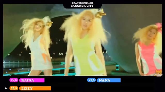 Line Distribution: Orange Caramel - Bangkok City (Color Coded) смотреть онлайн
