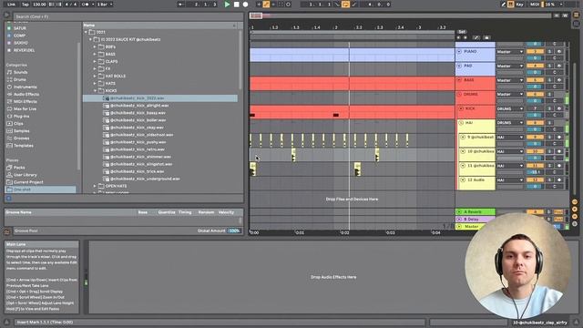 Ableton Live 11 уроки | Создание партии ударных | Drum Rack в Ableton смотреть онлайн