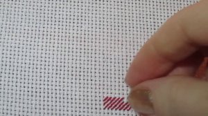 98 Вышивка: техники полукрест и гобеленовый стежок