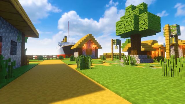 Titanic Crashes Into Minecraft Village | Teardown смотреть онлайн