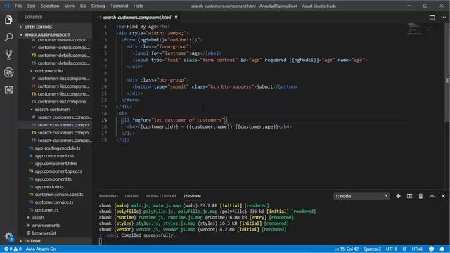 Spring Boot Angular 8 example - RestAPIs CRUD with Angular HTTP Client смотреть онлайн