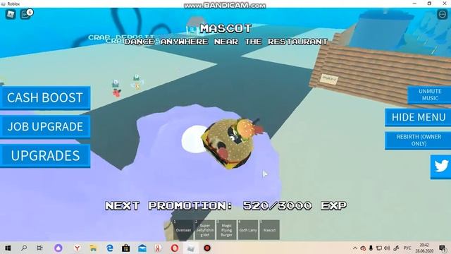 играю в Fast Food Simulator Roblox, Часть 3! смотреть онлайн