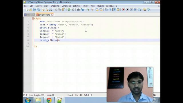 How to create an array in PHP? смотреть онлайн