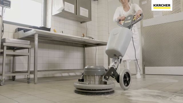 Поломоечная машина Karcher BDS/43 Orb C для идеальной очистки плитки смотреть онлайн