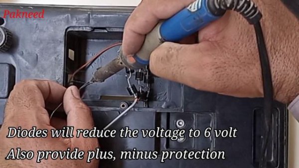 How to convert AC power weight scale into DC 12 volt || how to operate weight scale on 12v DC