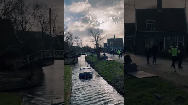 Zaanse Schans. Зансе-Сханс. Музей просто неба #netherlands #zaanseschans #ukrainian смотреть онлайн