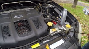 Уровень масла в ДВС  Subaru Forester 2.5 Turbo