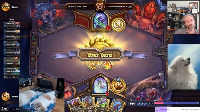 (Hearthstone) Thief Priest VS Outcast DH + Enrage Warrior смотреть онлайн