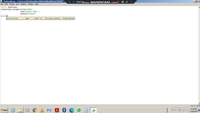 How to use prompt and password function in pyautogui | Python | TTB смотреть онлайн