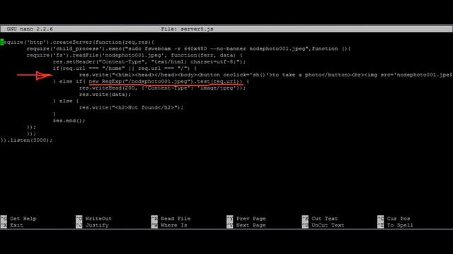 Node js Raspberry pi фотоснимок с usb камеры смотреть онлайн