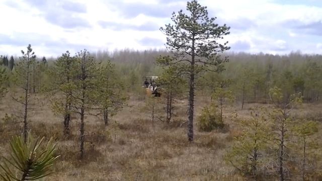 Везеход на болоте . Самоделка смотреть онлайн