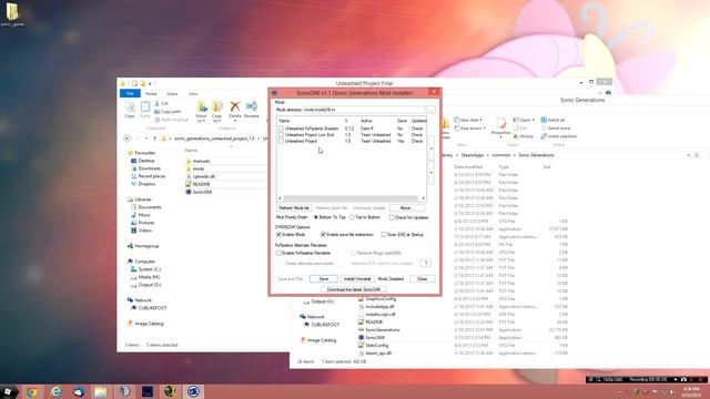 How to Install the Unleashed Project Mod | Sonic Generations Tutorial смотреть онлайн
