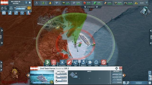 Conflict of Nations - The Rise of Austria // The Gibraltar Strait Battle смотреть онлайн