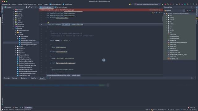 Custom Logging with dockware and Pimp my Log смотреть онлайн