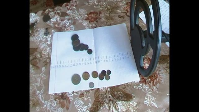 Minelab X-terra 30 .Тест по воздуху на монеты.