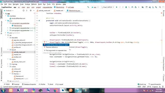 Android Studio Navigation Drawer Header setText part 2 2021 смотреть онлайн