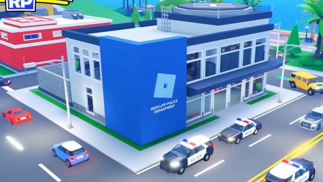 ? New update, Police Cars in Redcliff City RP [ROBLOX] смотреть онлайн