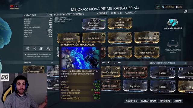 WARFRAME | BUILDS PARA NOVA PRIME EXTREMO Y FARMEO 3 FORMAS | GAMEPLAY ESPAÑOL смотреть онлайн