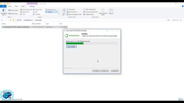 Lesson 3: Downloading Anaconda & Installation with Jupyter - Notebook Master Python from scratch смотреть онлайн