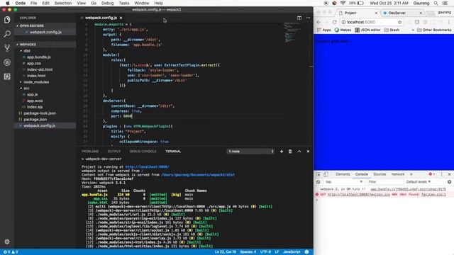 Webpack2 dev server configuration смотреть онлайн
