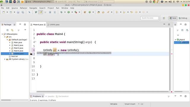 7 JAVA Networking URL URI смотреть онлайн