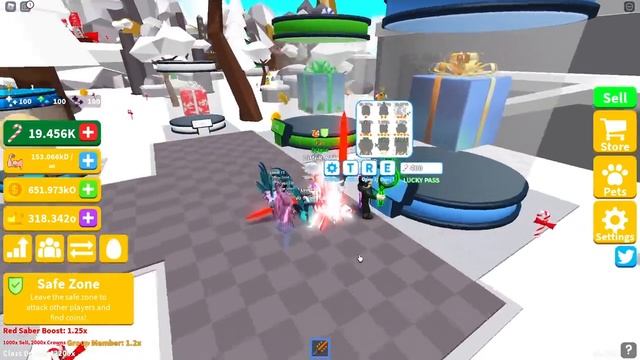 СЕКРЕТНЫЙ КОД НА 1000 РОБУКСОВ В SABER SIMULATOR В РОБЛОКС! ROBLOX смотреть онлайн
