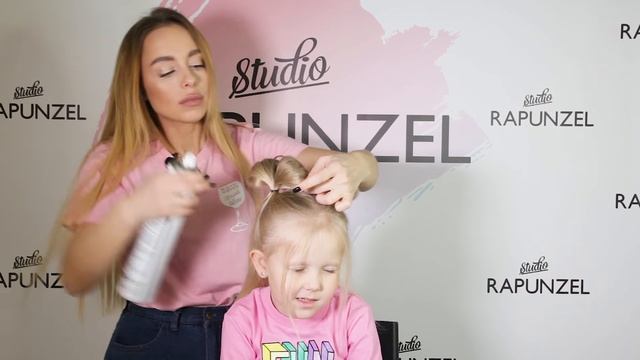 ПРИЧЁСКА "БАНТИК" для малышки / STUDIO RAPUNZEL смотреть онлайн