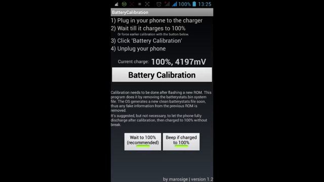 Калибровка батареи смартфона с помощью Battery Calibration смотреть онлайн