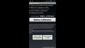 Калибровка батареи смартфона с помощью Battery Calibration
