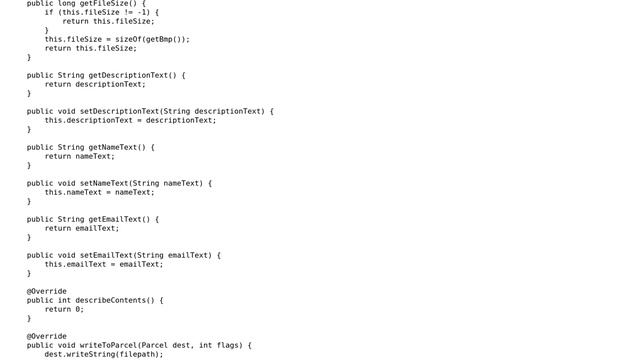 Code Review: Parcelable Bitmap with the intention of uploading the bitmap смотреть онлайн