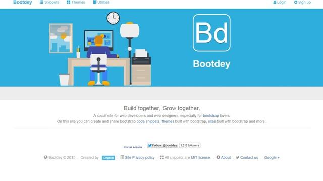 Bootstrap snippets bootdey.com смотреть онлайн