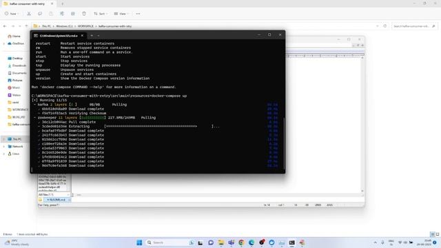Kafka with Java Part 15: Kafka Consumer with retry with docker смотреть онлайн