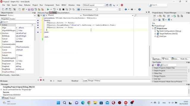 Delphi / SQL - using parameters in select statement смотреть онлайн