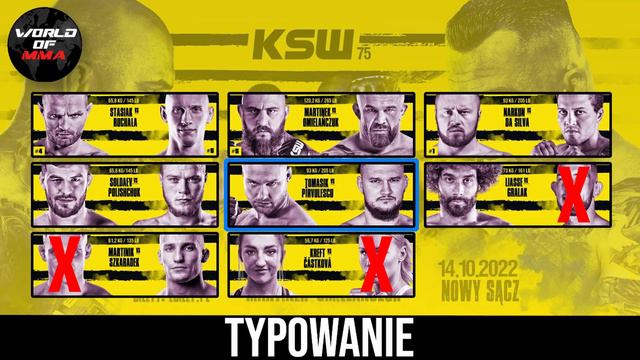KSW 75: Nowy Sącz - typowanie wszystkich walk! смотреть онлайн