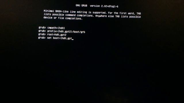 Parrot Os Boot/grub