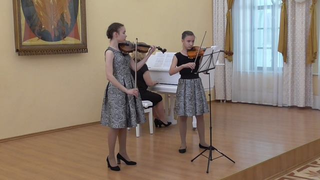 Летняя творческая школа. Дуэт: Вера и Варвара Бутенко. Таривердиев Ноктюрн смотреть онлайн
